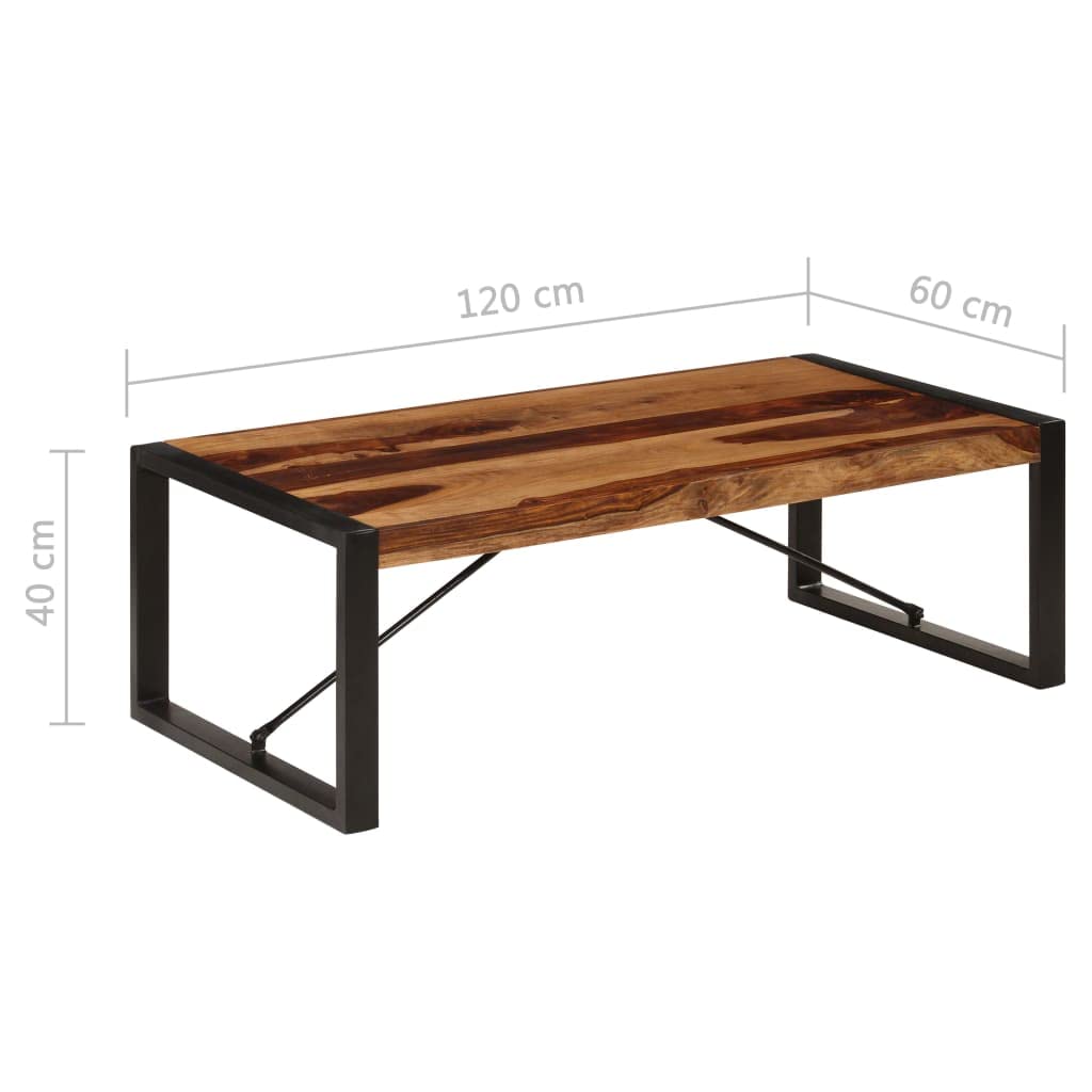 Solid Sheesham Wood Coffee Table M975