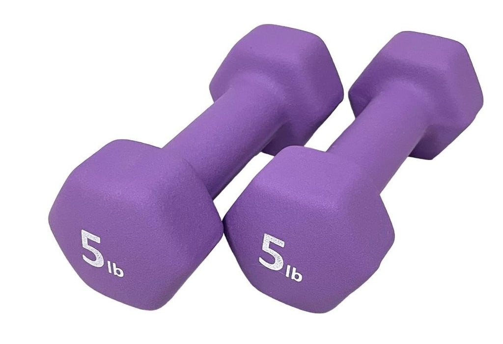 Neoprene Coated Dumbbell Hand Weight Set I717191