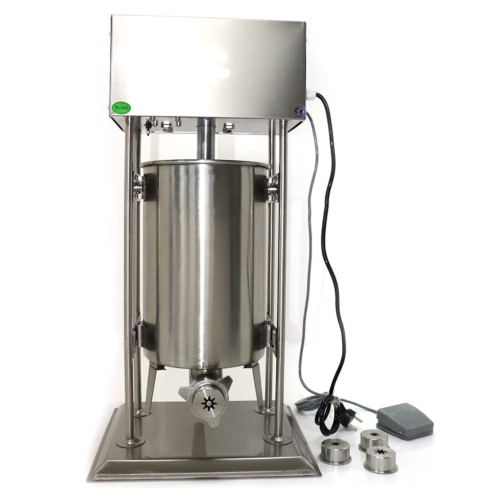 Stainless Steel 2 in 1 Vertical Sausage Stuffer O451