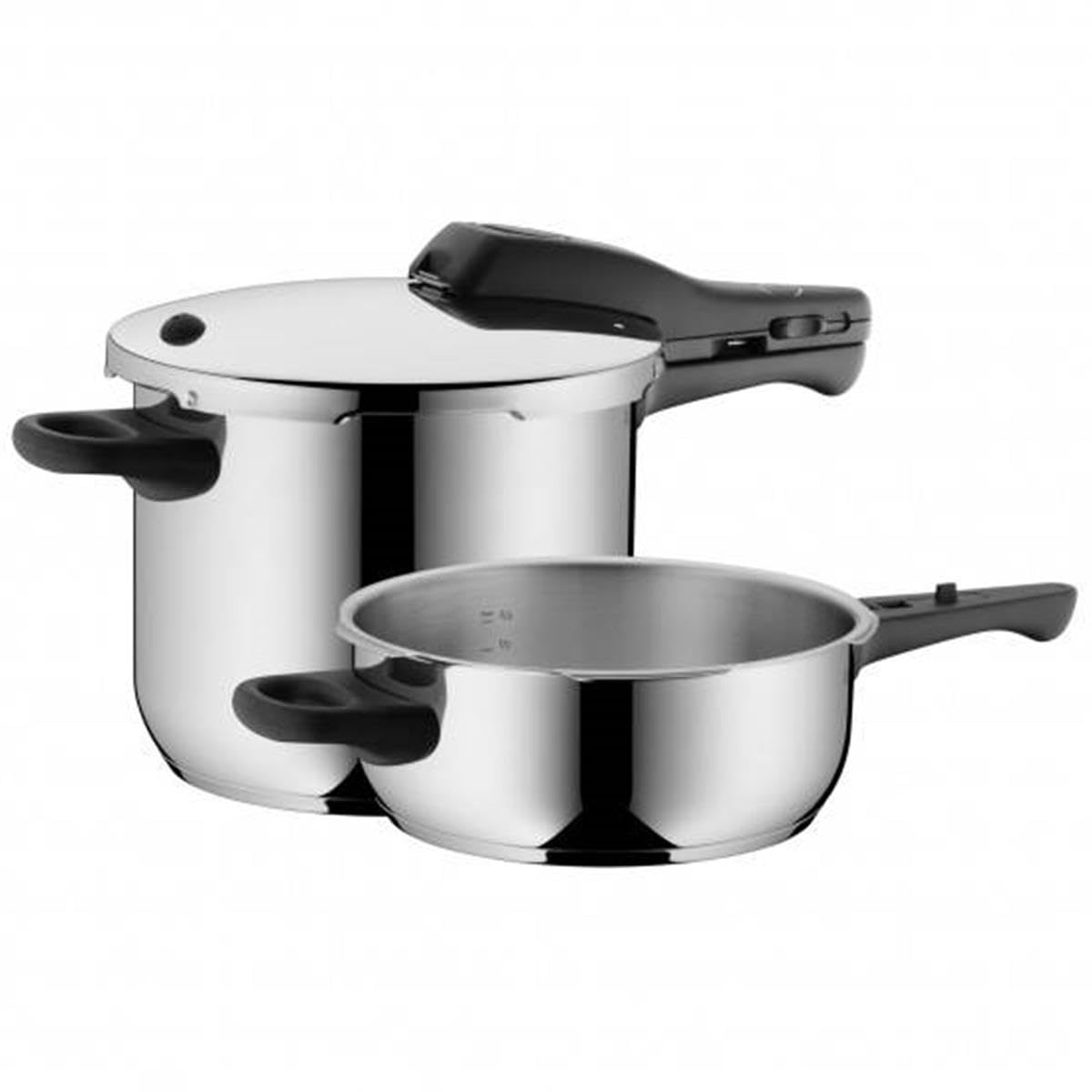 2-Piece Stainless Steel Pressure Cooker Set P667