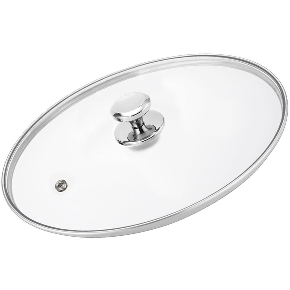 14 Inch Glass Lid with Steam Vent G7348