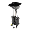 Portable Plastic Shampoo Bowl with 2 Bucket and Electric Pump R126