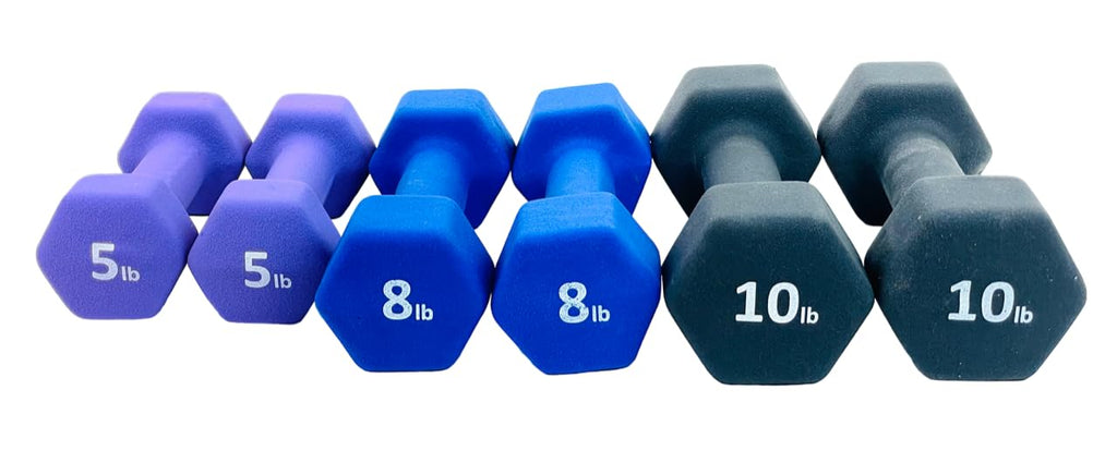 Neoprene Coated Dumbbell Hand Weight Set I717191