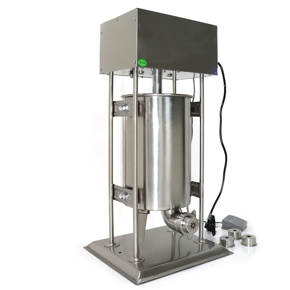 Stainless Steel 2 in 1 Vertical Sausage Stuffer O451