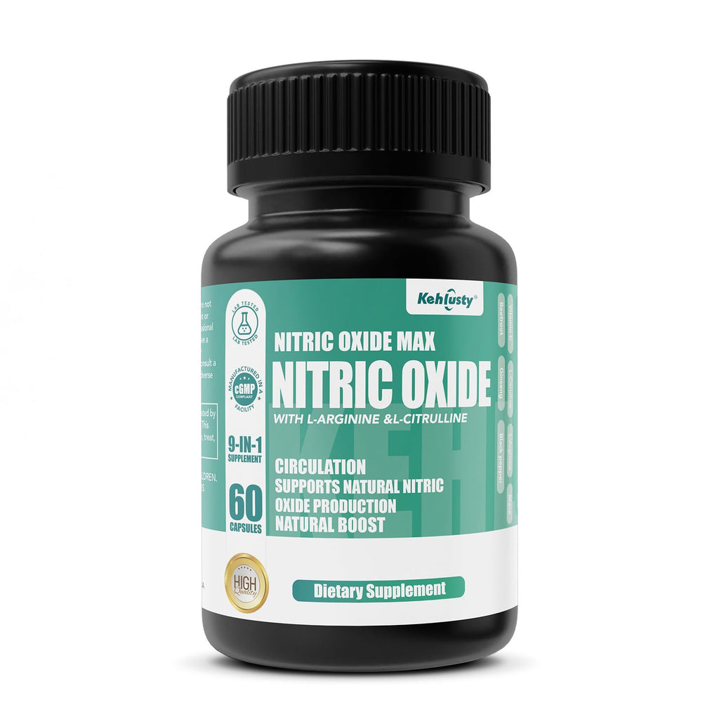 Nitric Oxide Booster Supplements 60 Capsules E90551