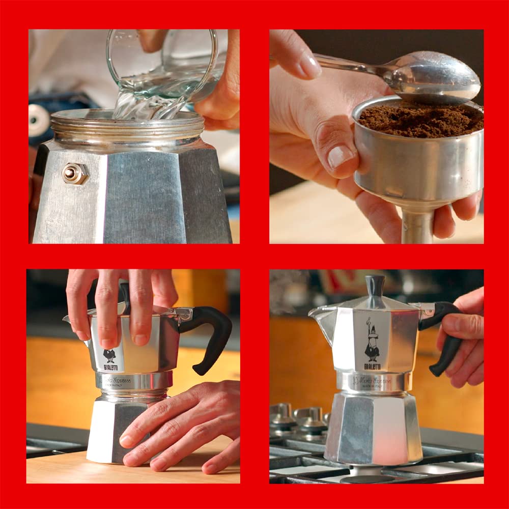 Stovetop Espresso Maker 6 Cups F557
