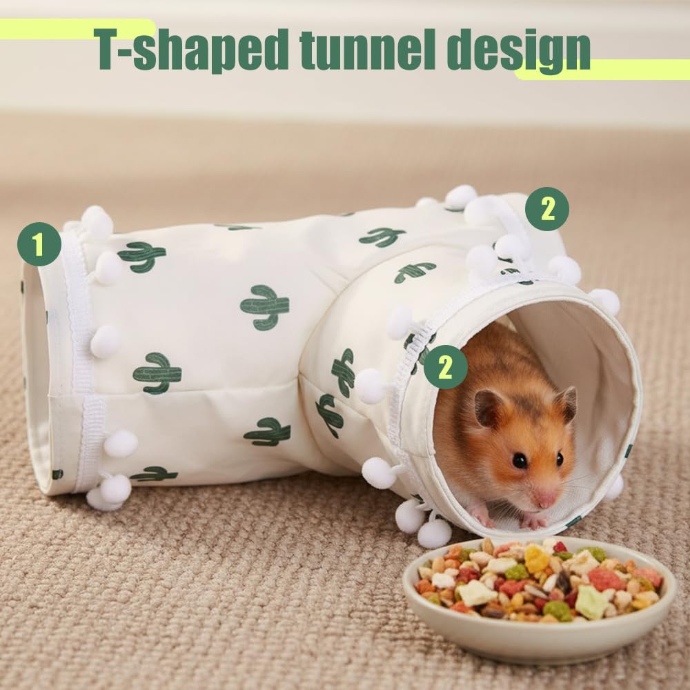Guinea Pig Tunnel Washable Foldable Small Animals L7353