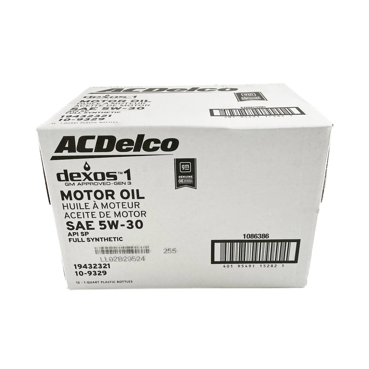 5W-30 Full Synthetic Motor Oil 1 qt Case of 12 M2118