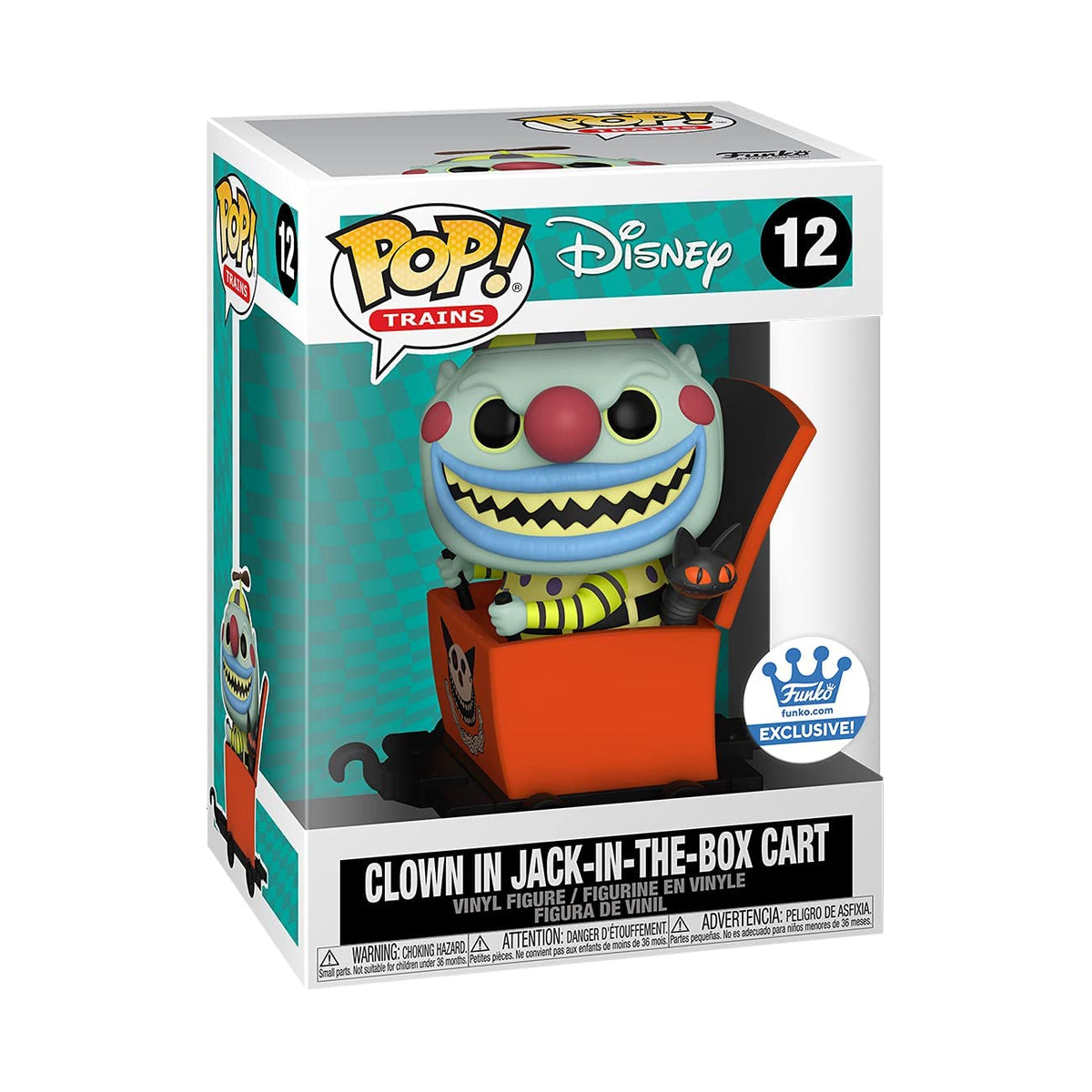 Clown in Jack in The Box Cart I894