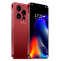 Unlocked Cell Phone 16+512GB Android 14 Wine Red K4339