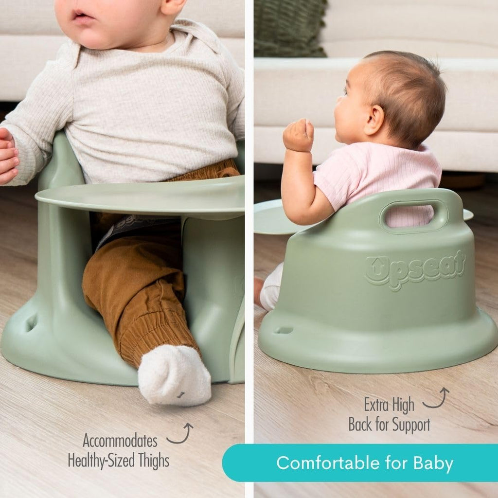 Ergonomic Baby Floor & Booster Seat with Tray Y74686