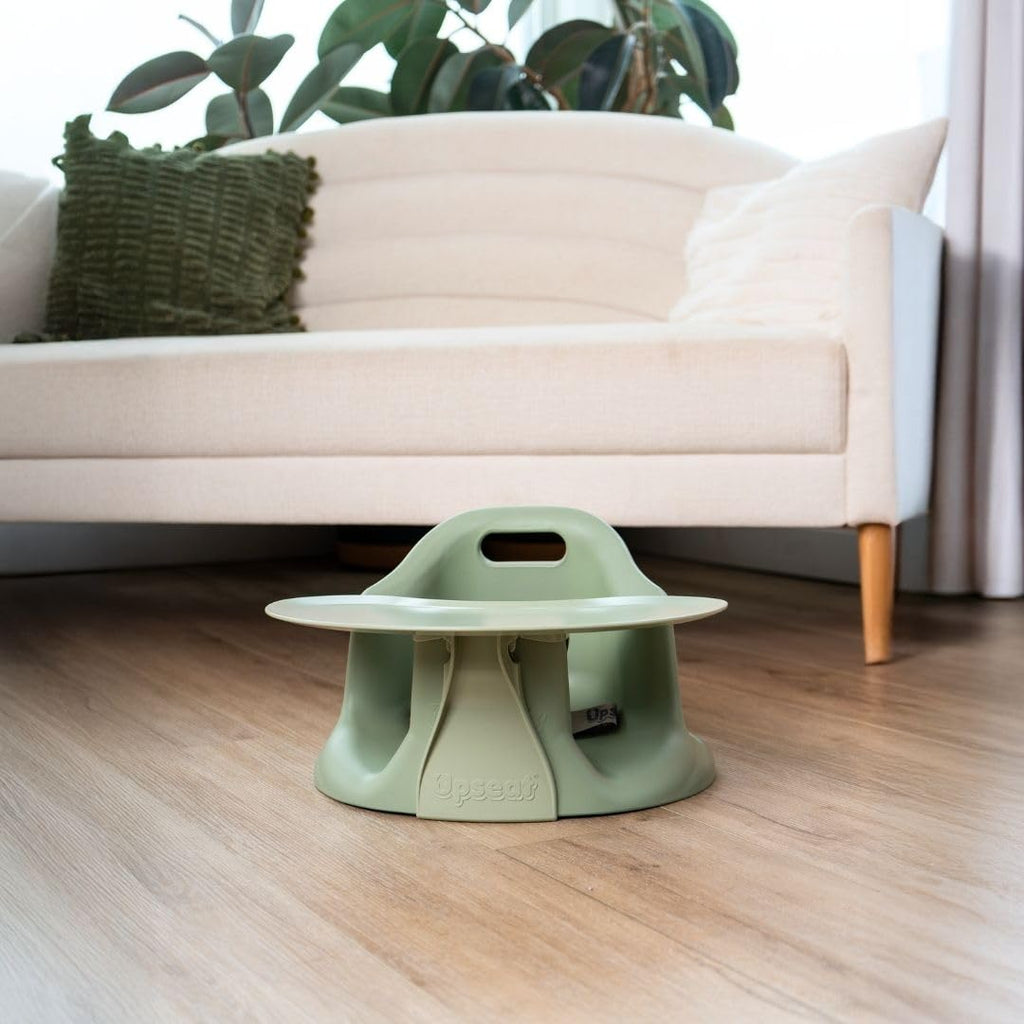 Ergonomic Baby Floor & Booster Seat with Tray Y74686