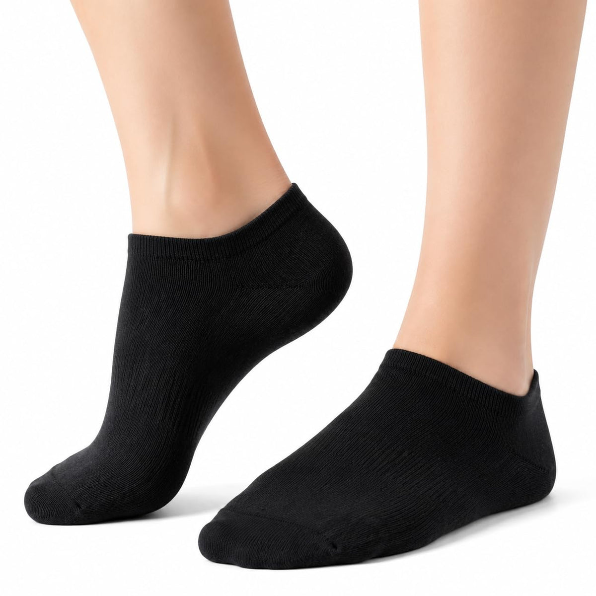 Women's Ankle Socks 6 Pairs Bamboo Viscose Seamless B31254