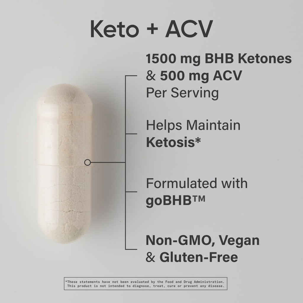 Triple Strength Omega-3 Fish Oil, Antarctic Krill Oil Mini-Softgels, Apple Cider Vinegar & Exogenous Ketones U5630