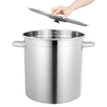 30 QT Stainless Steel Stock Pot with Lid A4207