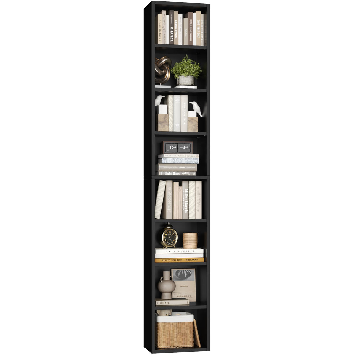 8-Tier Narrow Bookshelf Z7046