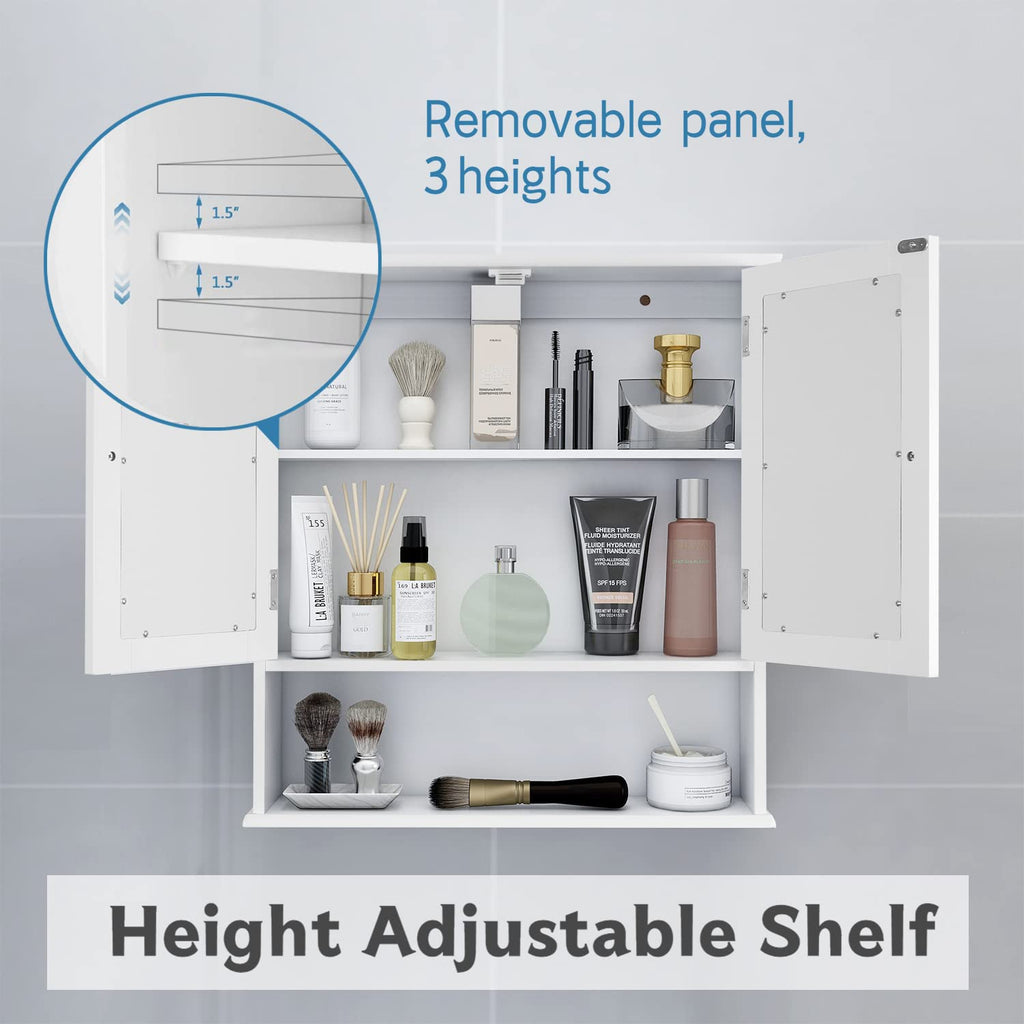 Medicine Cabinet with Mirror 2 Doors D3571