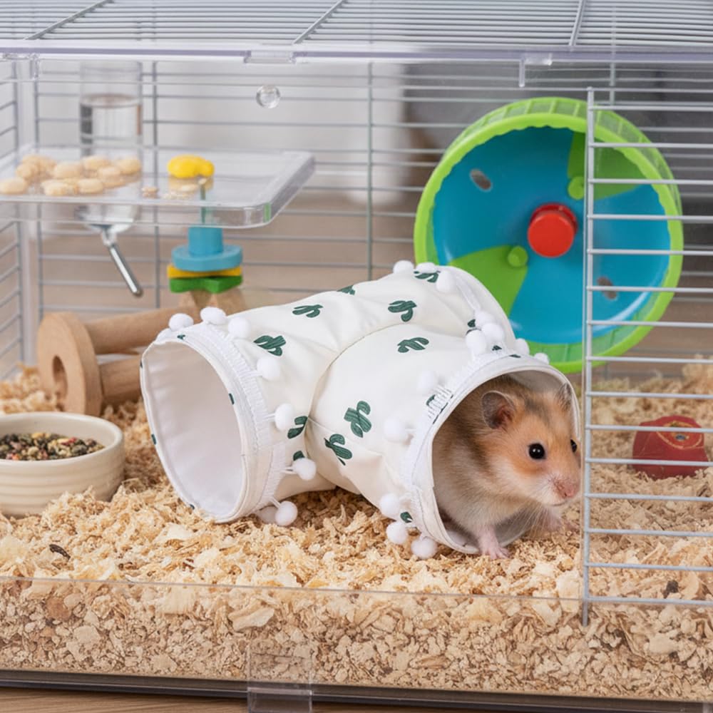 Guinea Pig Tunnel Washable Foldable Small Animals L7353