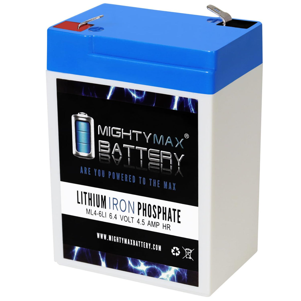6V 4.5AH Lithium Replacement Battery U58594