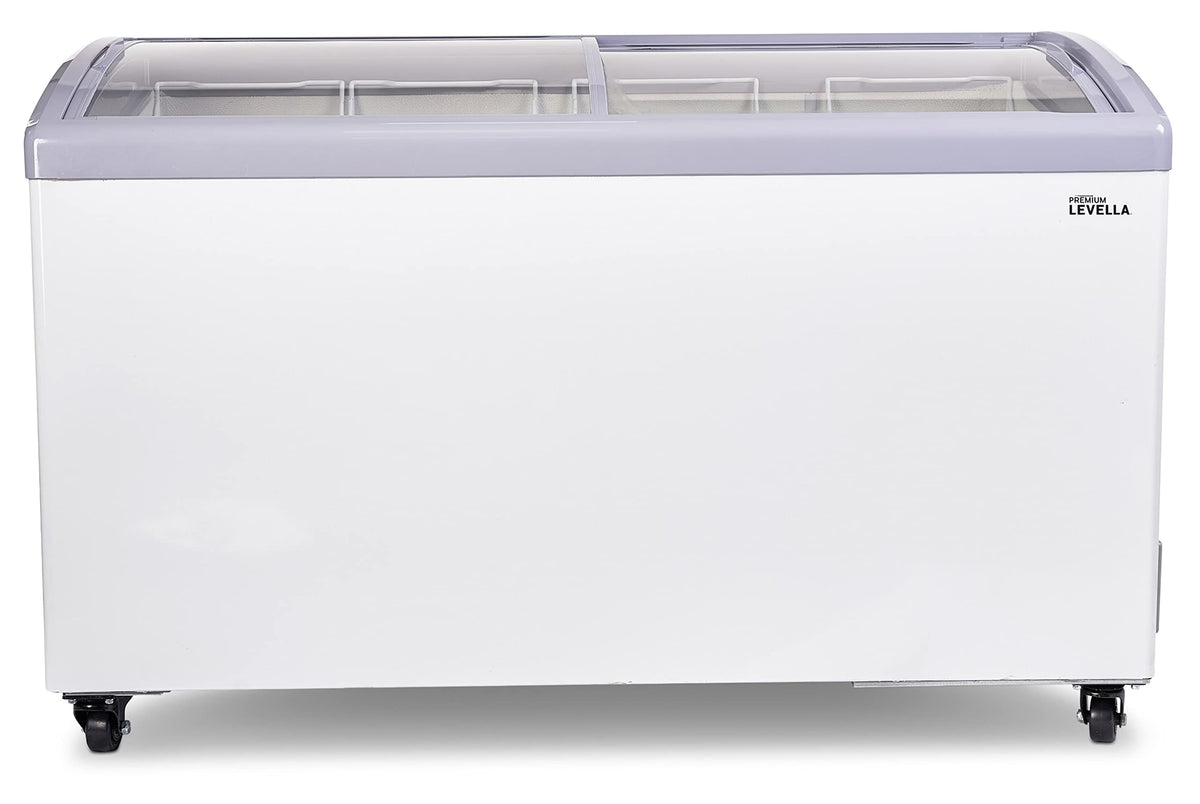 7.4 cu ft Chest Freezer with Curved Glass Top in White R164695