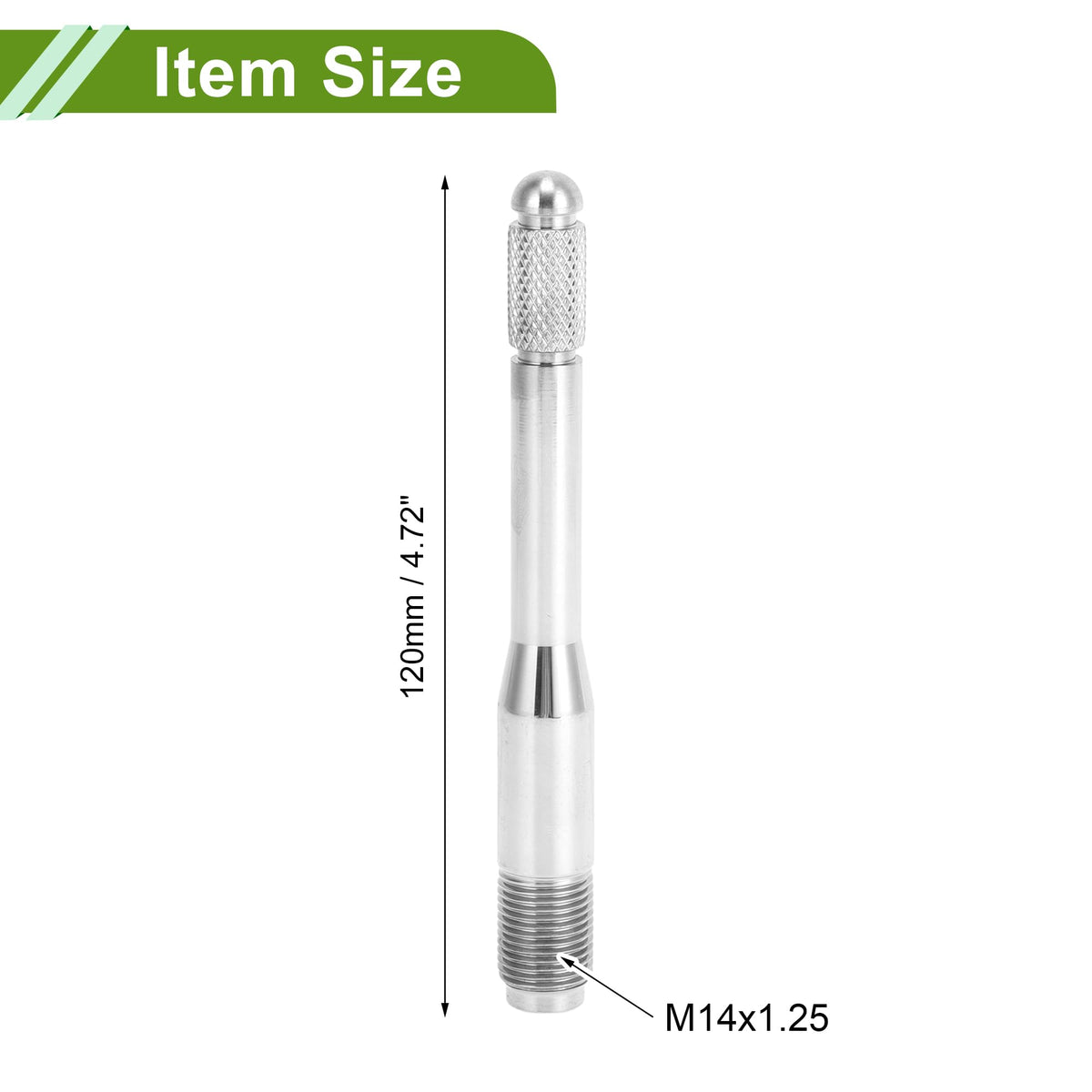 M14x1.25 120mm Stainless Steel Wheel Alignment Pin J962566