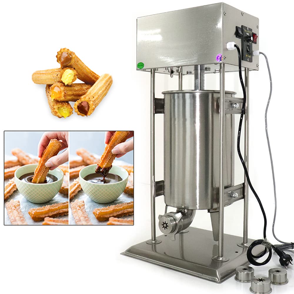 Stainless Steel 2 in 1 Vertical Sausage Stuffer O451