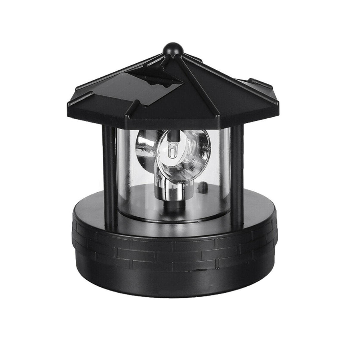 Solar Powered Rotatable LED Lighthouse P703