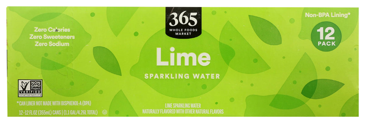 Lime Sparkling Water 12 Fl Oz K58275