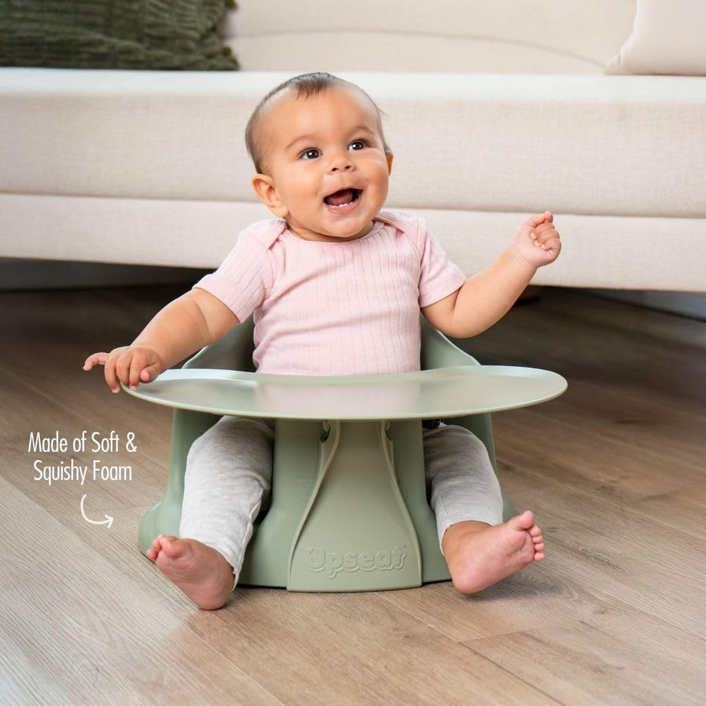 Ergonomic Baby Floor & Booster Seat with Tray Y74686