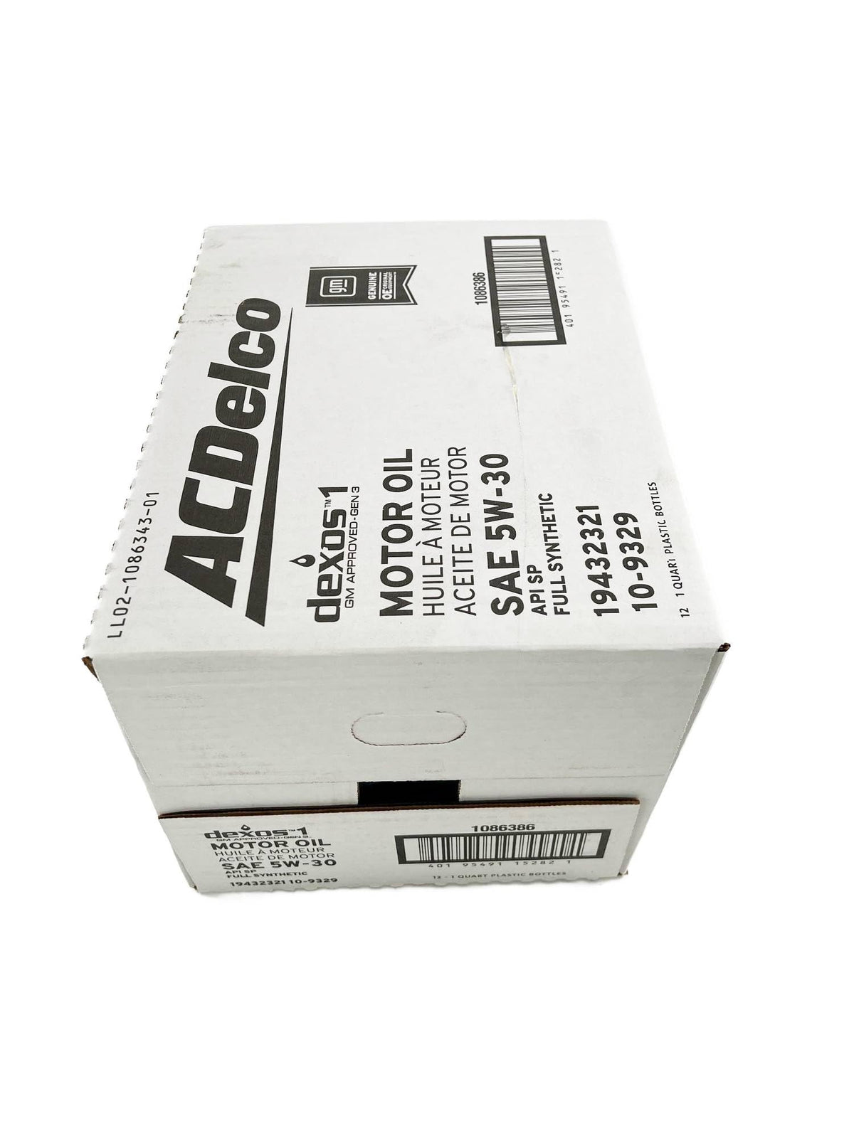 5W-30 Full Synthetic Motor Oil 1 qt Case of 12 M2118