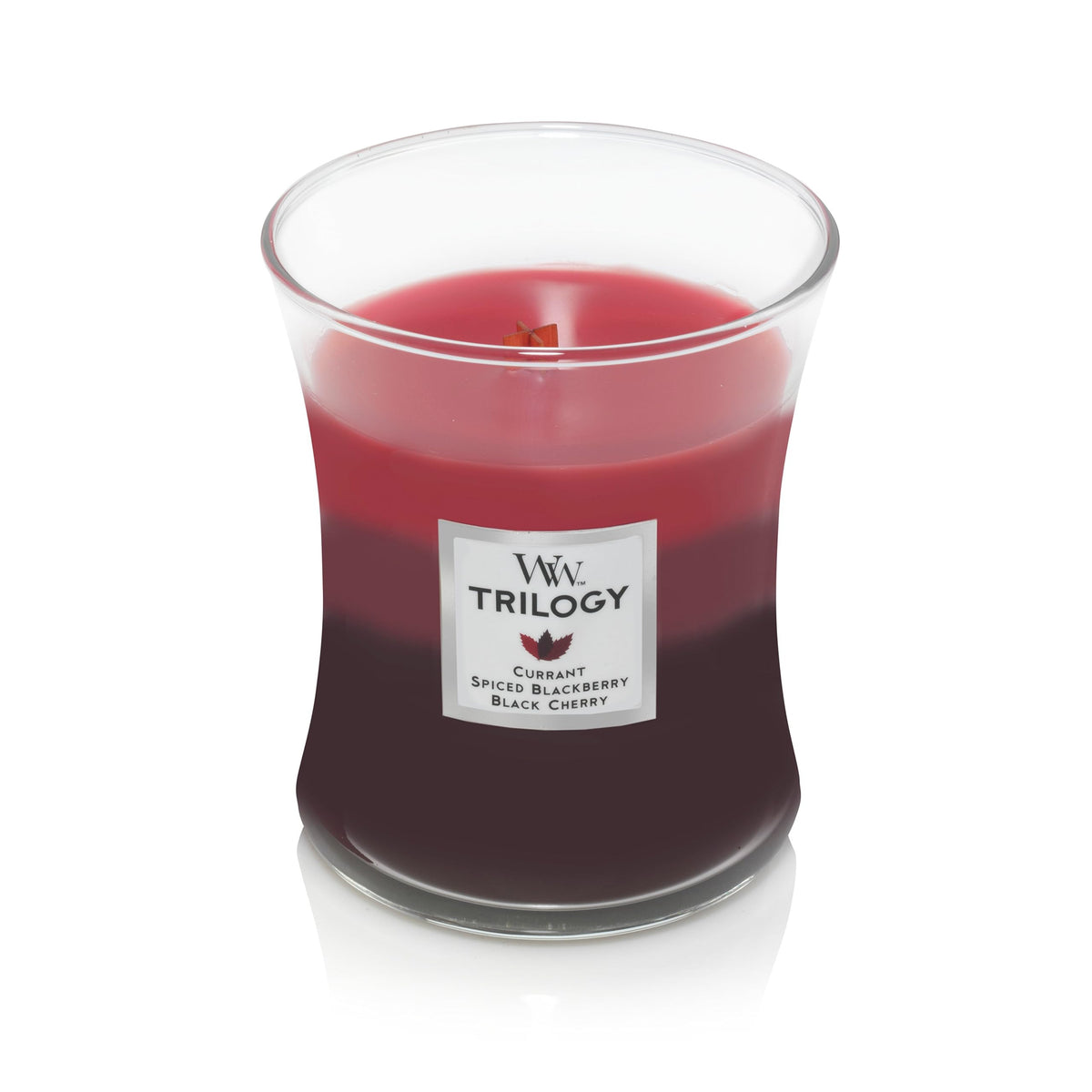 Scented Trilogy Candle with Crackling Wick D65741