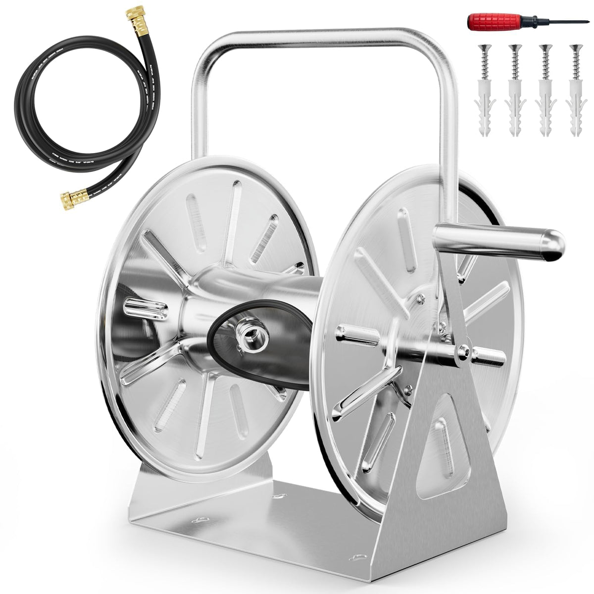 Garden Hose Reel 5/8In 75ft Capacity O1160