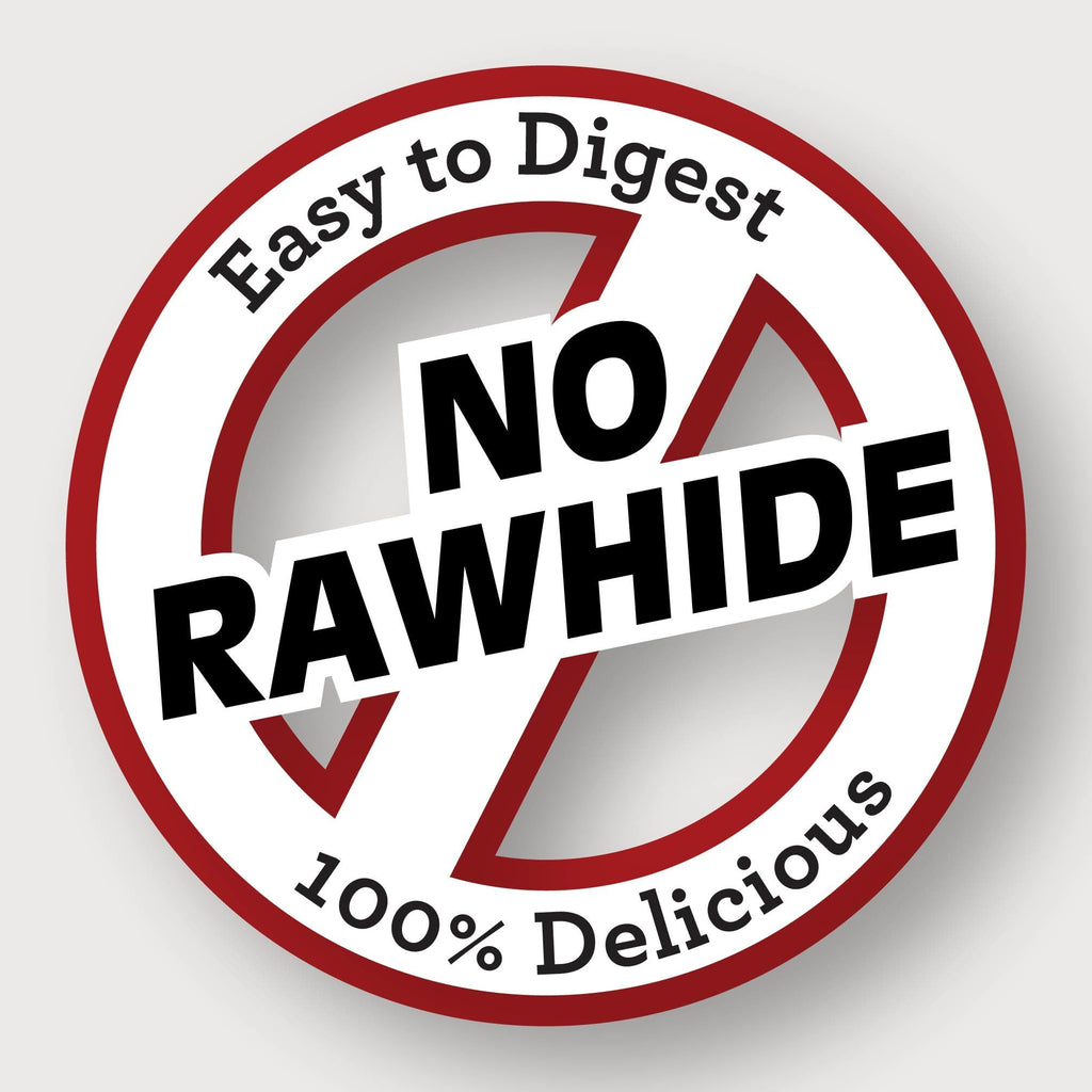 Medium Rawhide-Free Dog Treat with Peanut Butter, 4 Count J325133