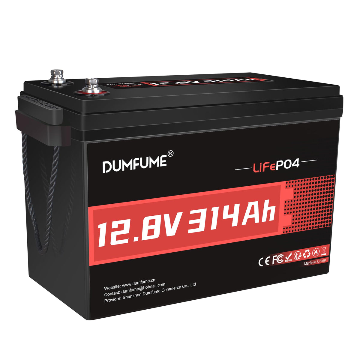12V 300Ah LiFePO4 Battery 200A BMS C2727