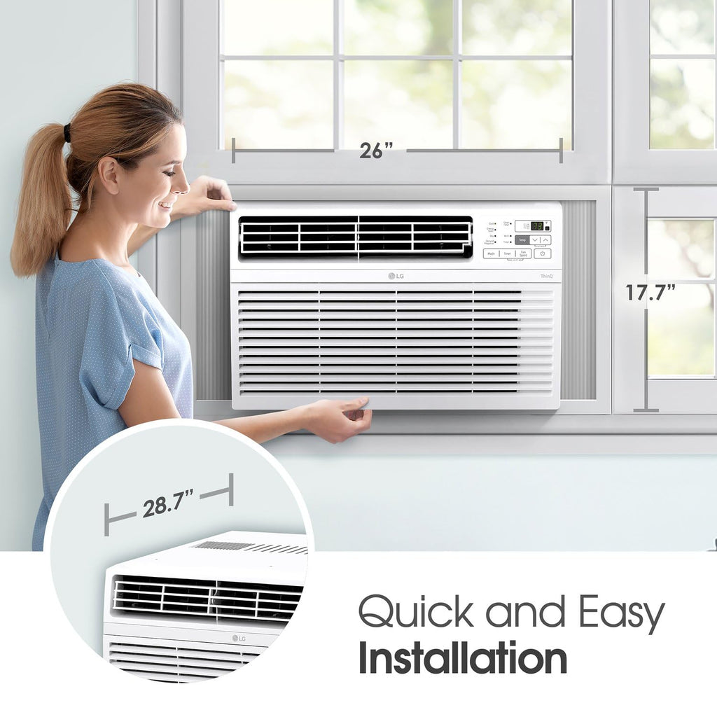 18,000 BTU White Window Air Conditioner C349