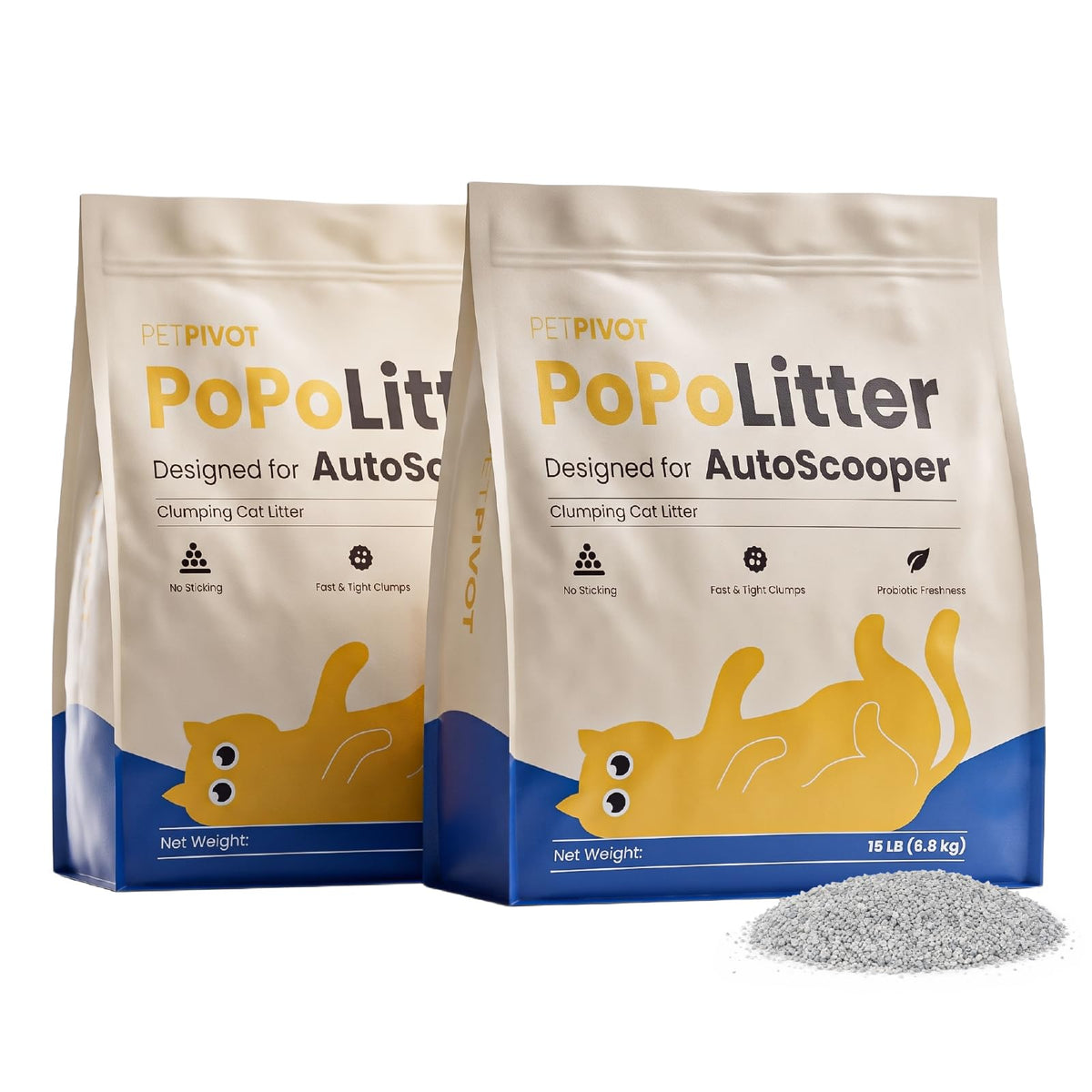 Cat Litter 15 lb (2-Pack) H675