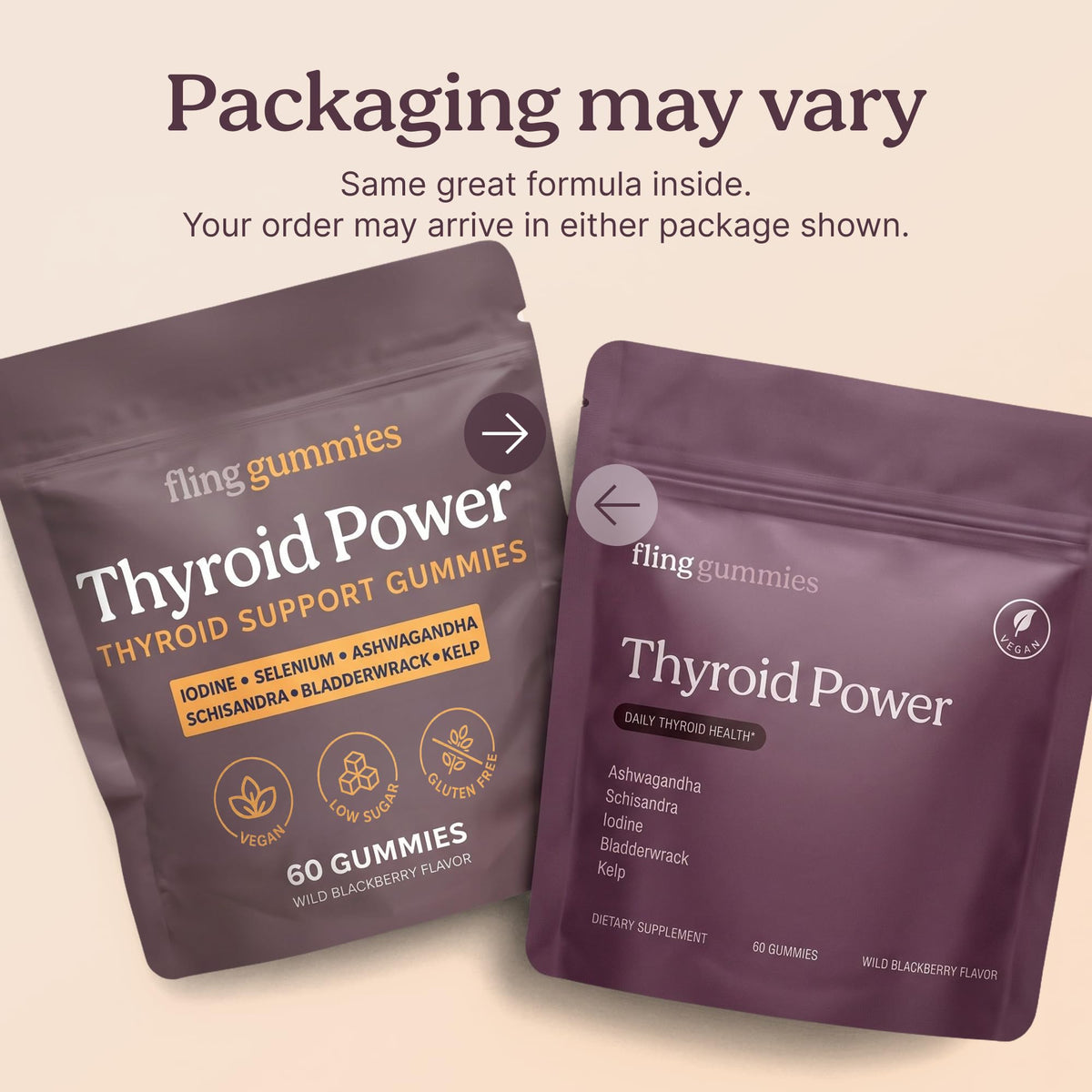 Thyroid Support Gummies 60 Count K899132