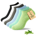 Women's Ankle Socks 6 Pairs Bamboo Viscose Seamless B31254