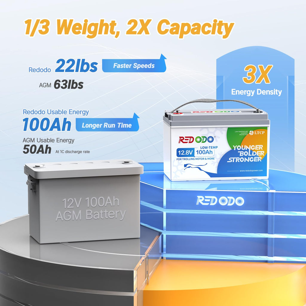 12V 100Ah LiFePO4 Deep Cycle Battery C290133