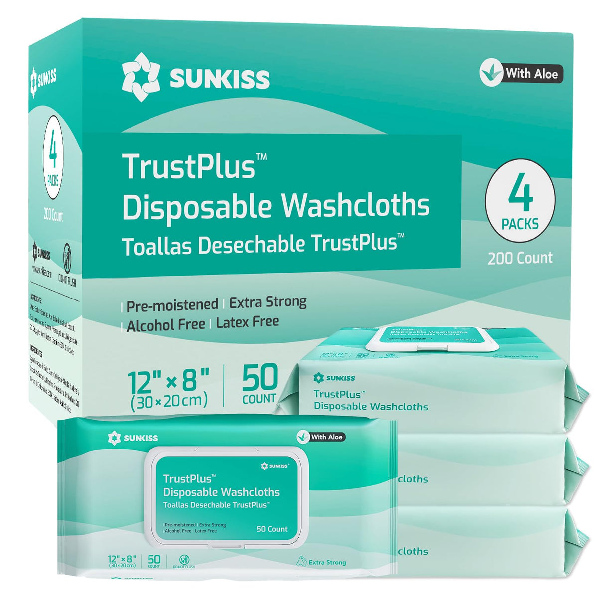 Adult Diapers Small/Medium 15 Count & Wet Wipes 200 Count O437983