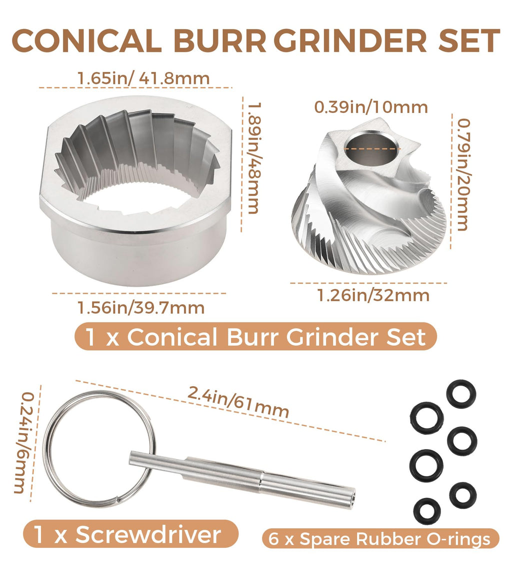 Conical Burr Grinder Set X970411