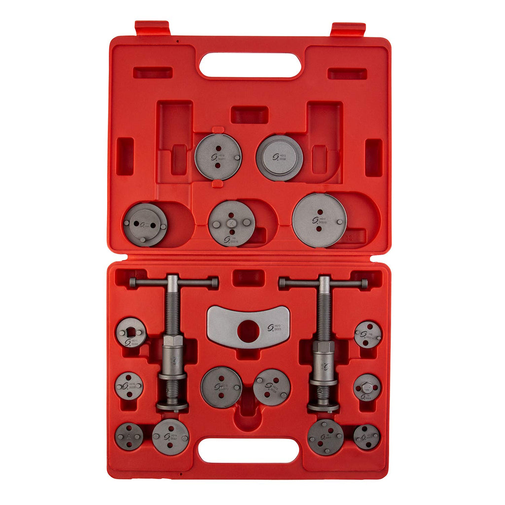 18-Piece Disc Brake Caliper Tool Set and Wind Back Kit H248312