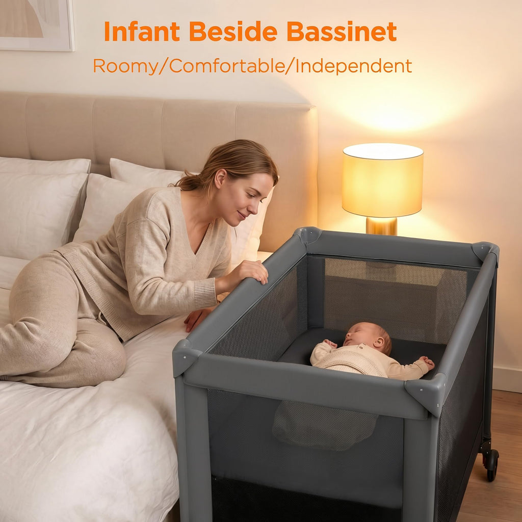 4 in 1 Baby Pack and Play with Bassinet A983