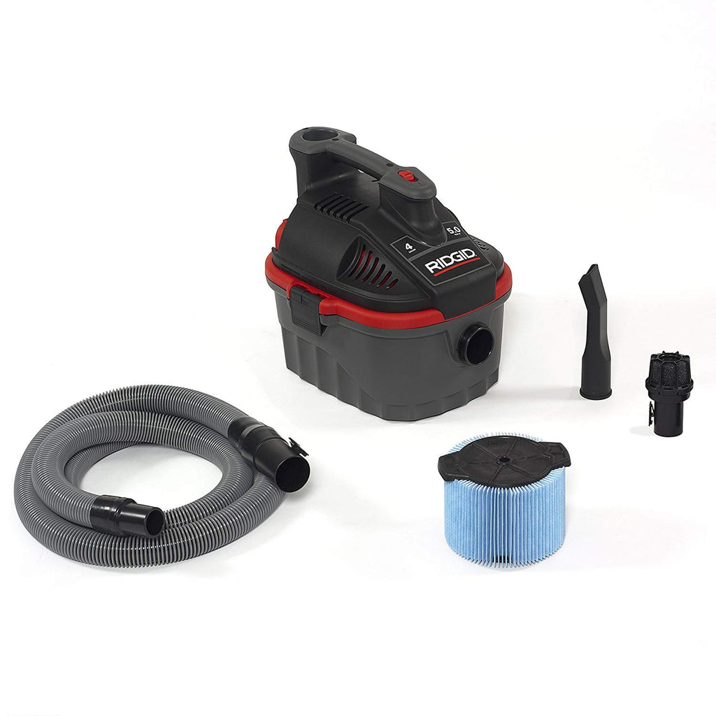 4-Gallon Portable Wet and Dry Compact Vacuum Cleaner D54039