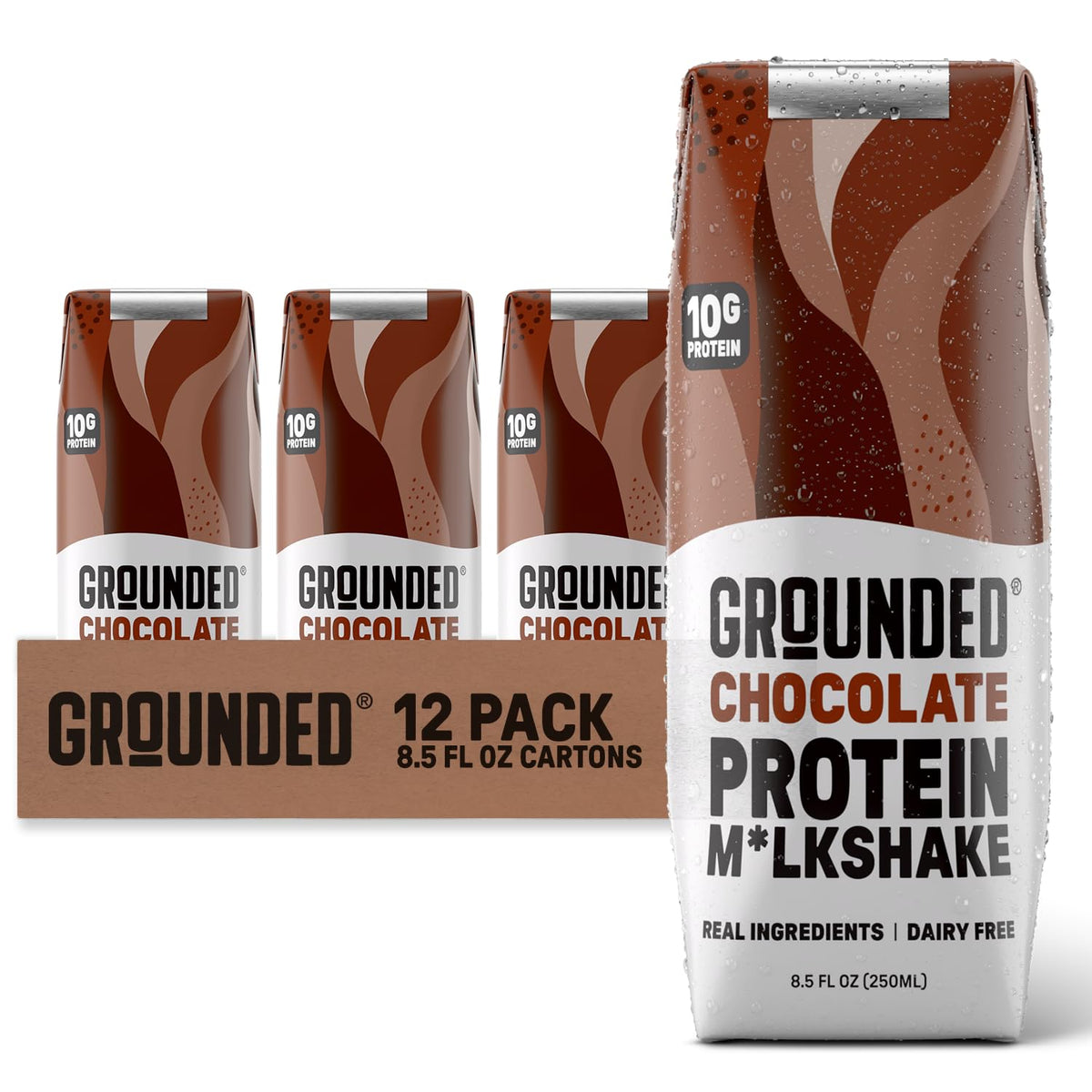 Chocolate Milk, Dairy Free, 10g Protein, 8.5 fl oz, 12 Pack V94340