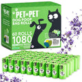 Lavender Scented Dog Poop Bags 1080 Count Y255