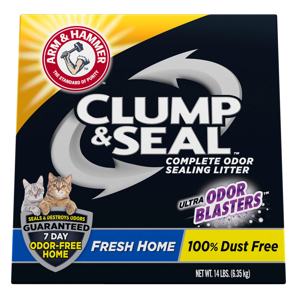 Clump & Seal Fresh Scent Cat Litter 14lb T729346