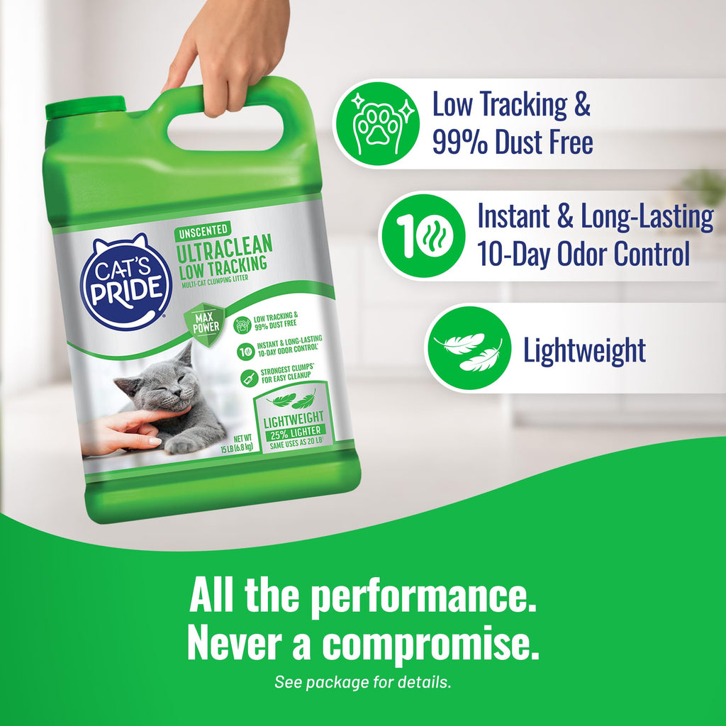Unscented Clumping Litter 15lb I4651