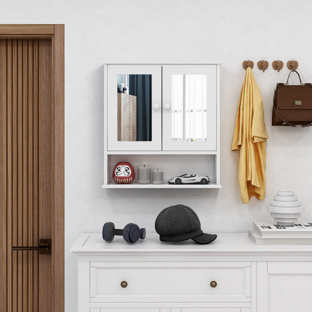 Medicine Cabinet with Mirror 2 Doors D3571