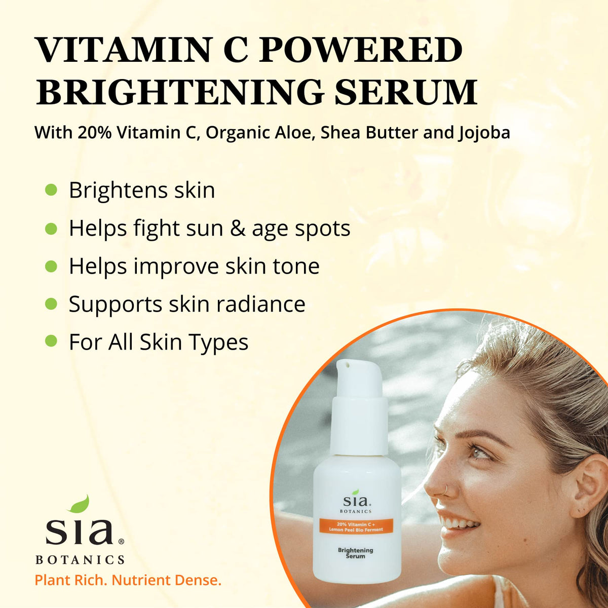 Brightening Face Serum with Vitamin C F473650